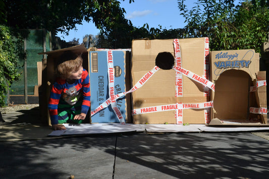 5 Steps To Organising A Card Board Maze Party!