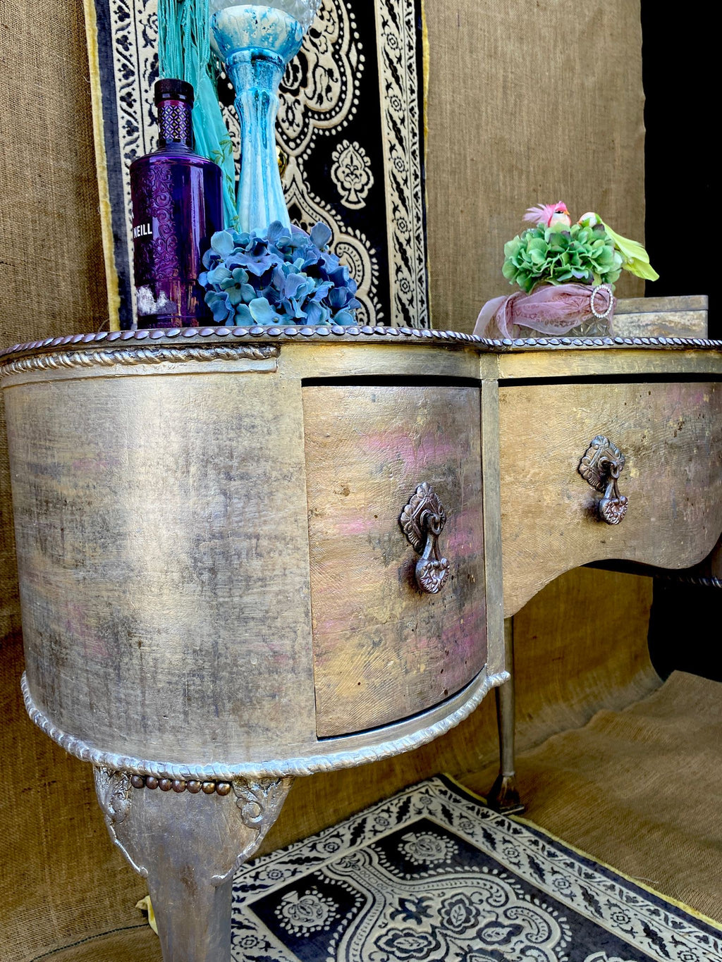 Pearlescent Dressing Table - ReVamp Alchemy