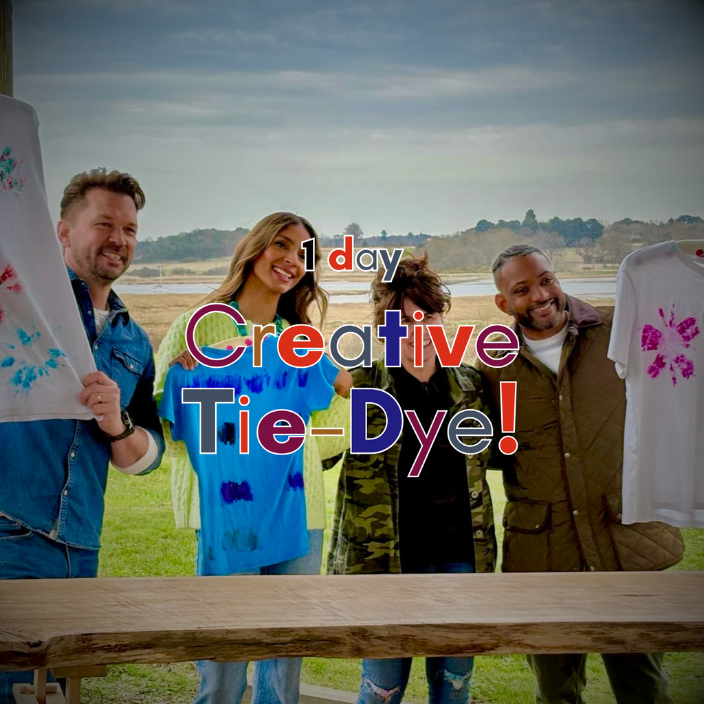 Creative Tie Dye Effect Upcycling