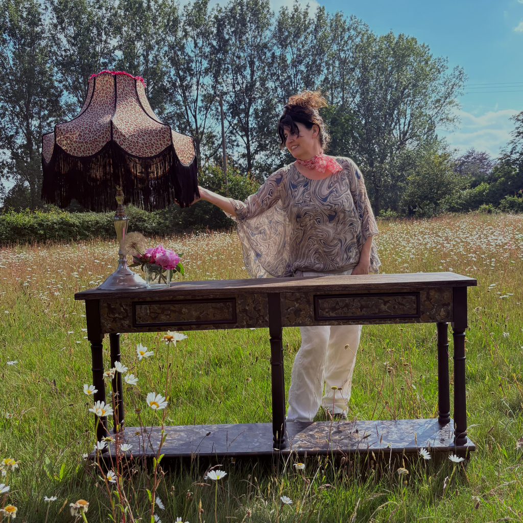 Rustic Upcycled Console Table for Sale | Vintage Furniture UK | ReVamp Boutique