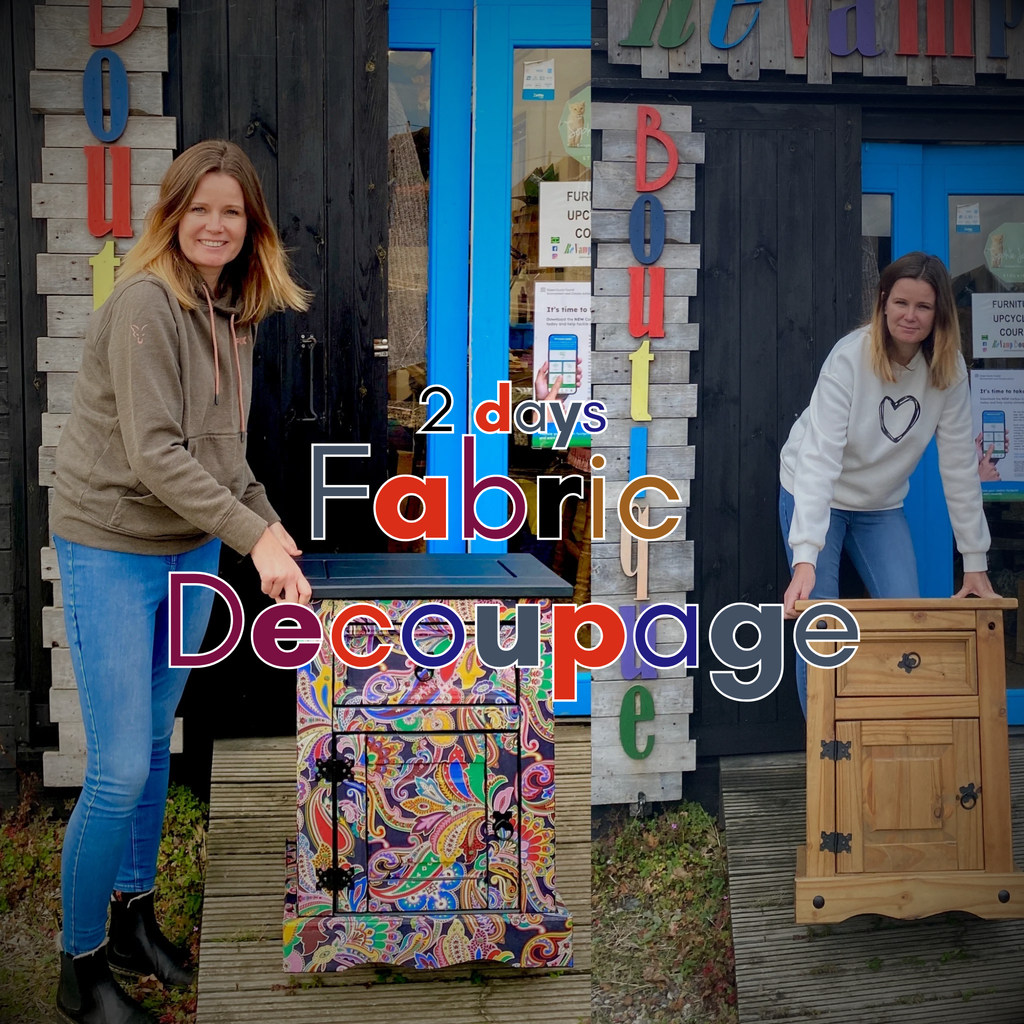 Paint & Fabric Decoupage Course
