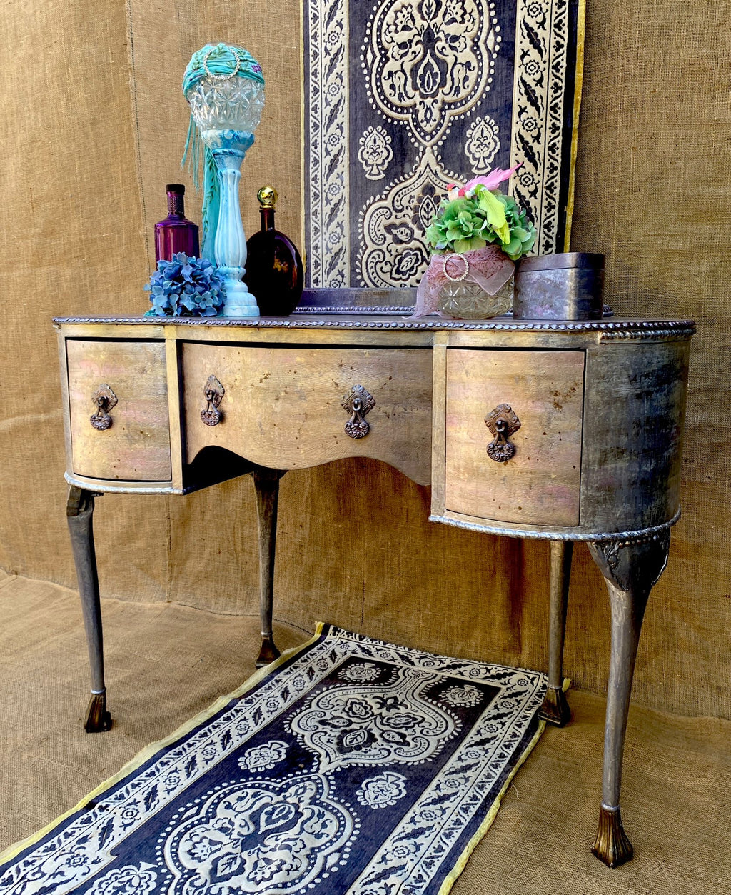 Pearlescent Dressing Table - ReVamp Alchemy