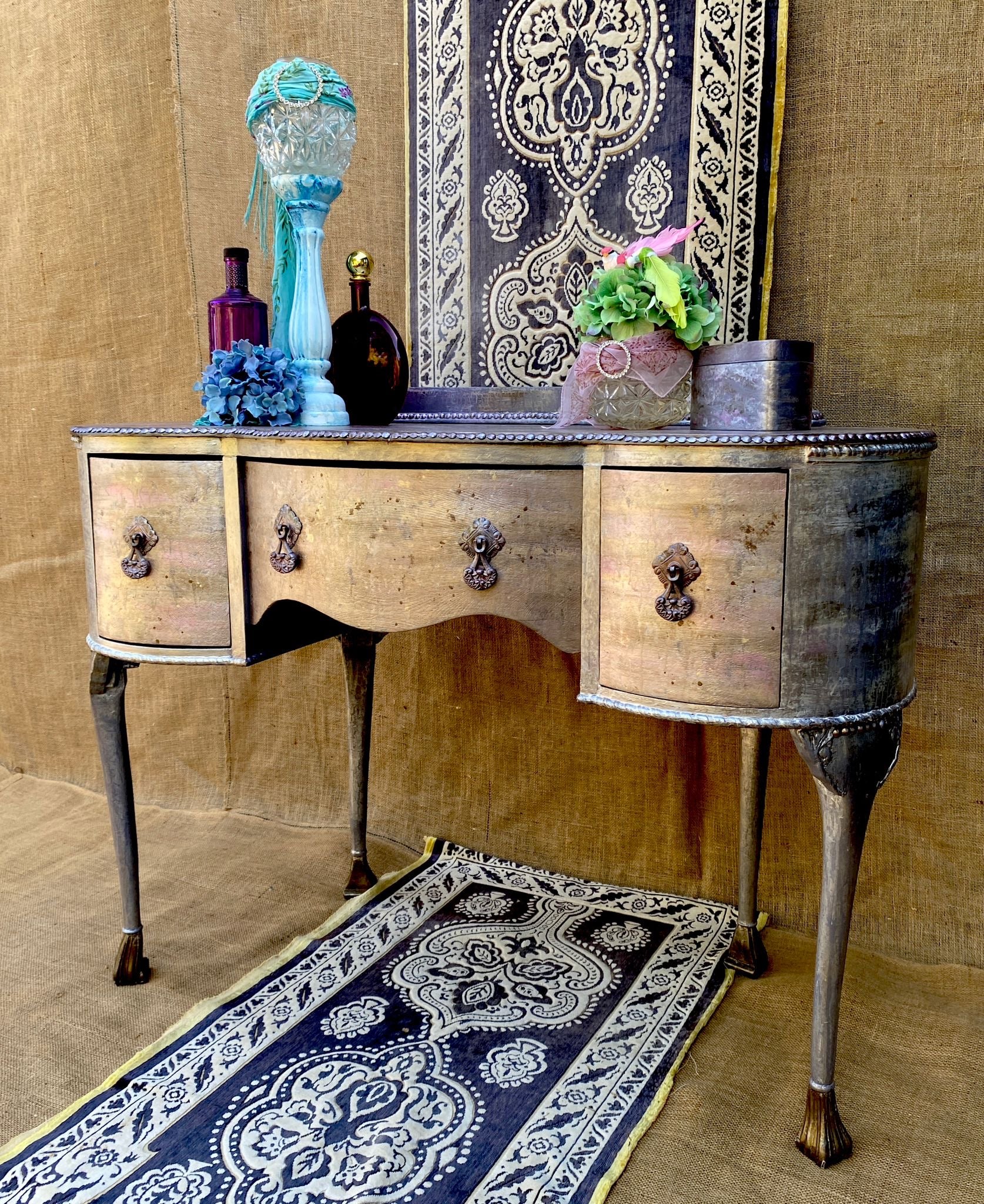 Pearlescent Dressing Table - ReVamp Alchemy
