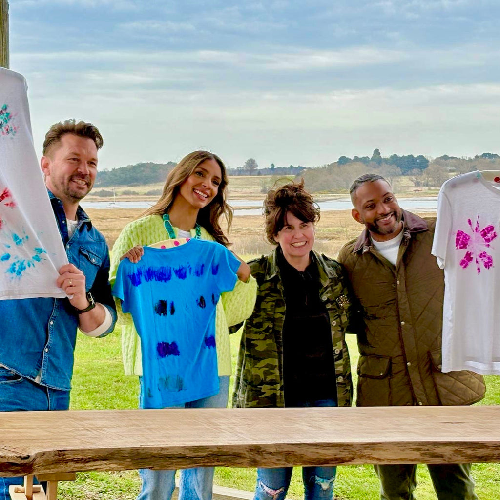 Creative Tie Dye Effect Upcycling