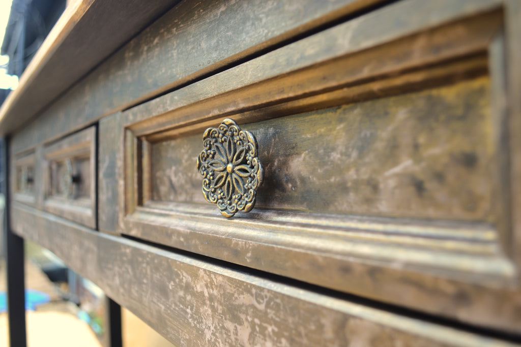 Rustic Upcycled Console Table for Sale | Vintage Furniture UK | ReVamp Boutique