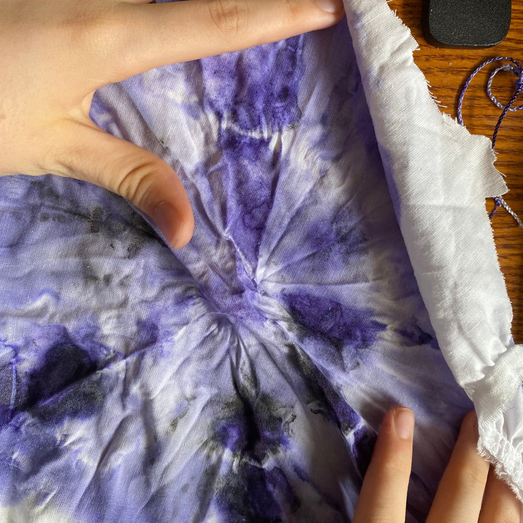 Creative Tie Dye Effect Upcycling