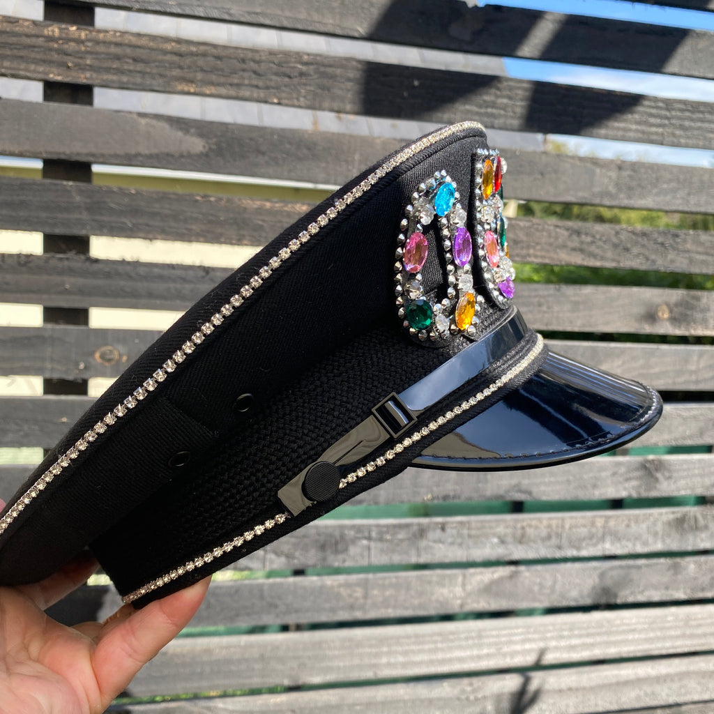 Black Queen Bling Hat for Sale | ReVamp Boutique UK