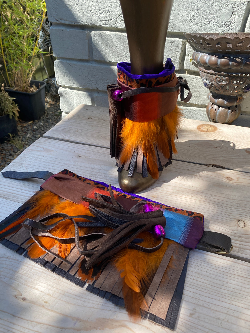 Phoenix Feather Boot Cuffs | ReVamp Boutique