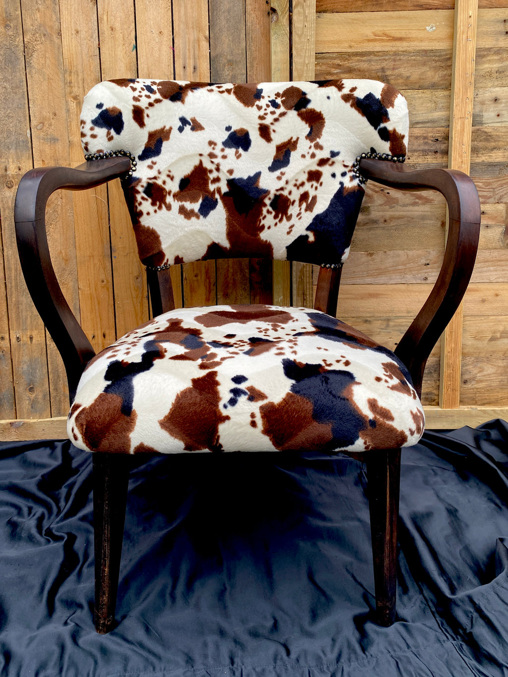 Vintage Pony Skin Armchair | ReVamp Boutique UK