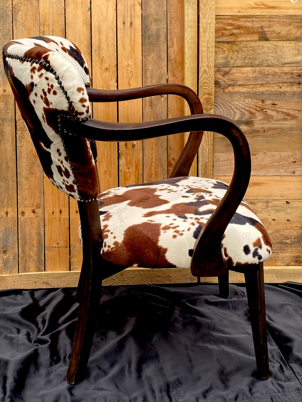 Vintage Pony Skin Armchair | ReVamp Boutique UK