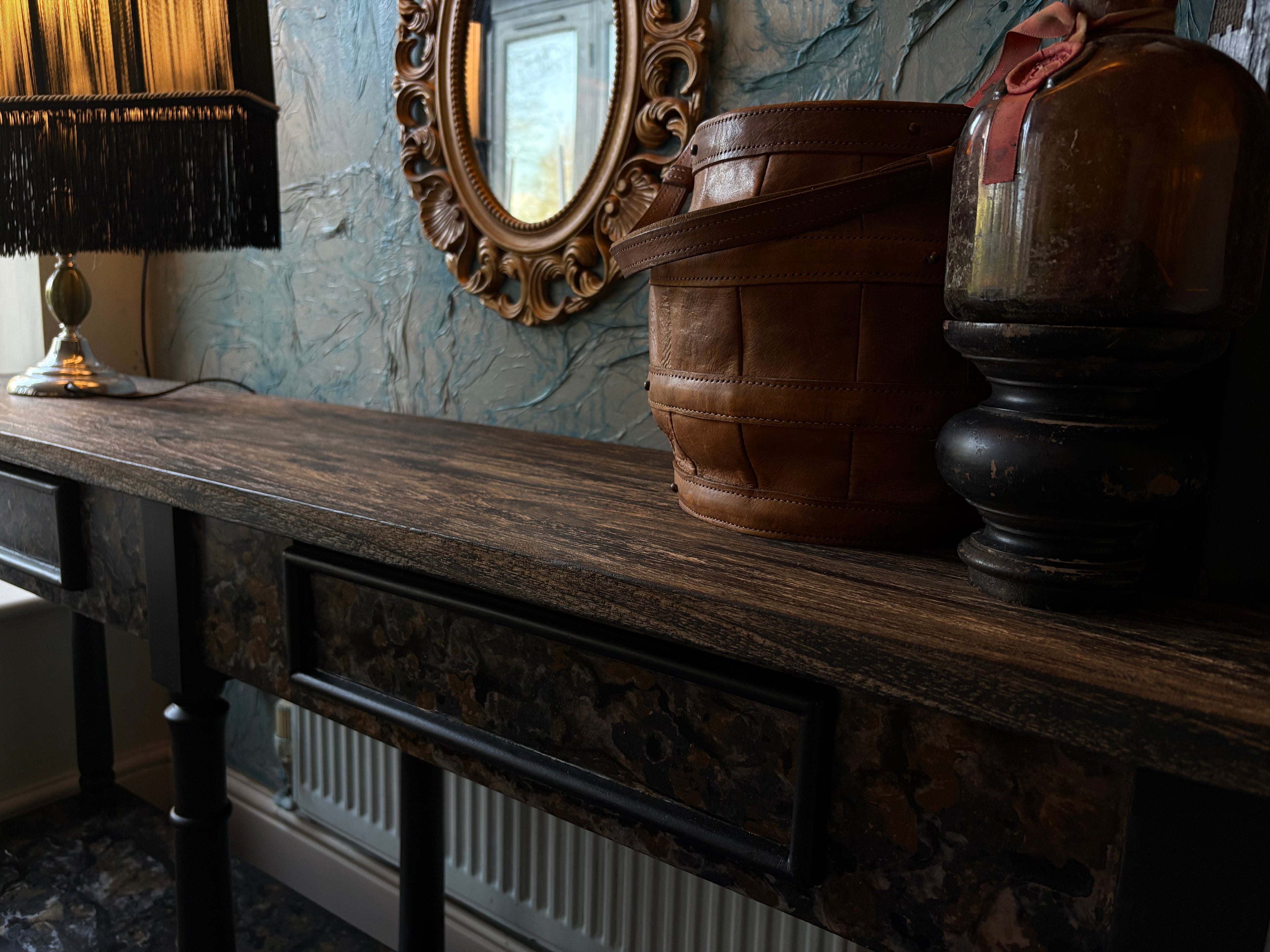 Rustic Console Table - ReVamp Alchemy