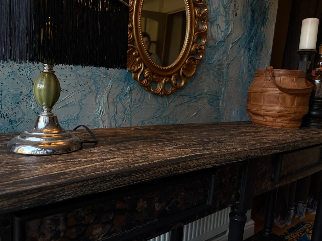 Rustic Console Table - ReVamp Alchemy