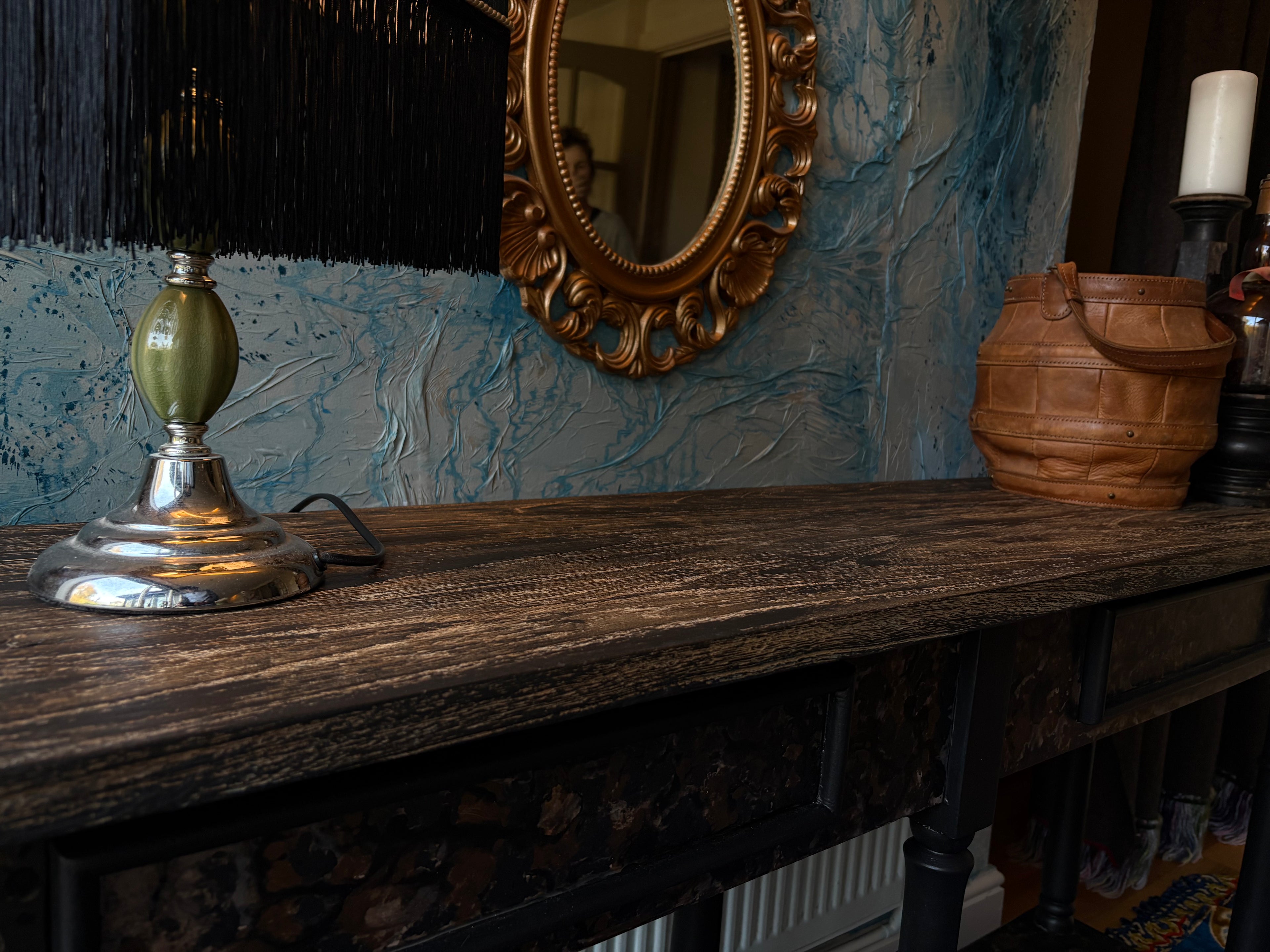 Rustic Console Table - ReVamp Alchemy