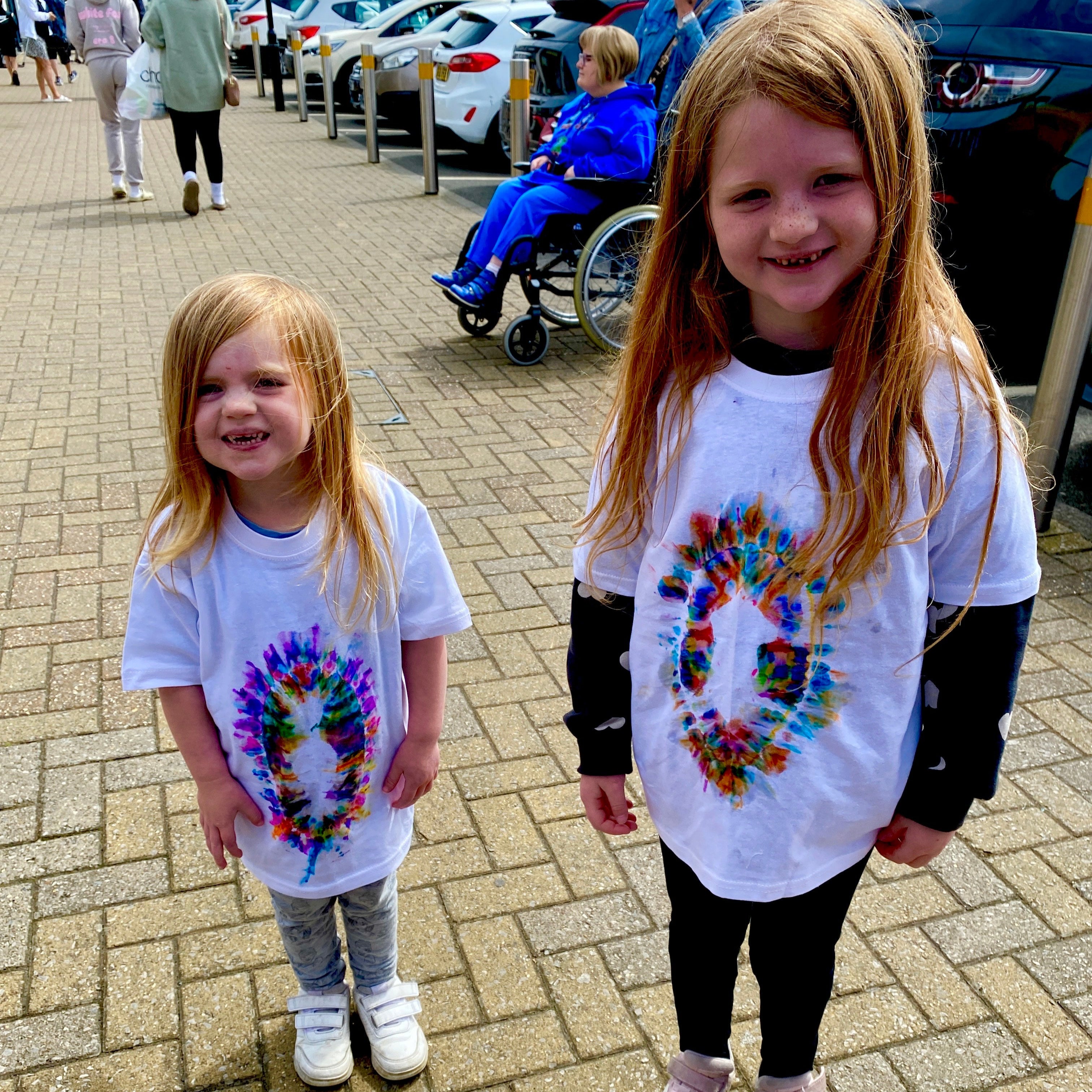 Creative Tie Dye Effect Upcycling