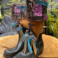 Boho Festival Boot Ankle Cuffs made from Recycled Leather