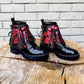 Scarlett Wanderer Boho Festival Boot Ankle Cuffs made from Recycled Leather