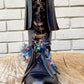 Woodland Wanderer Festival Boot Ankle Cuffs made from Recycled Leather