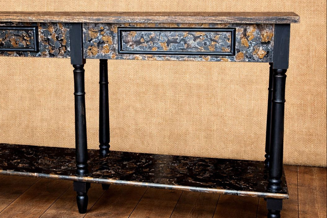 Rustic Console Table - ReVamp Alchemy