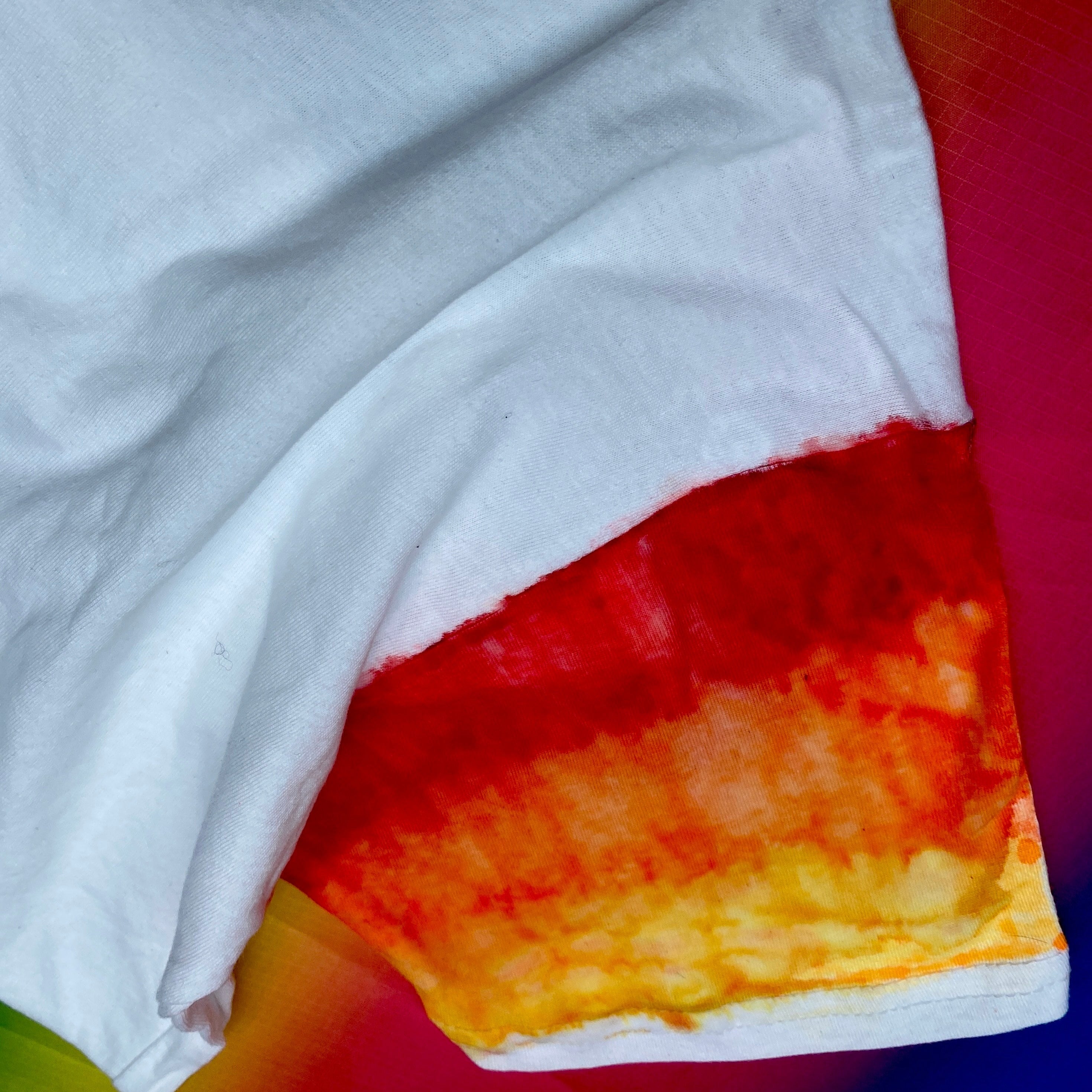 Creative Tie Dye Effect Upcycling