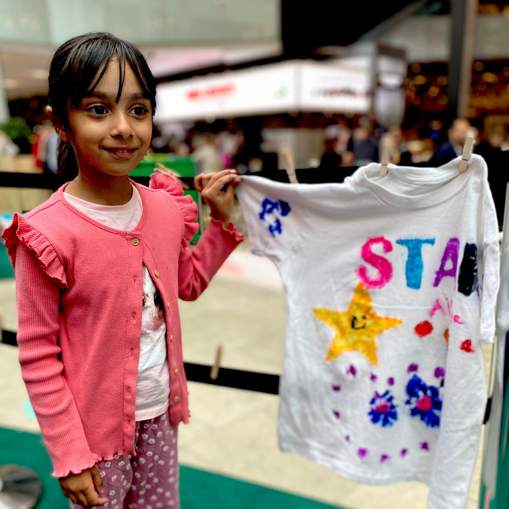 Creative Tie Dye Effect Upcycling