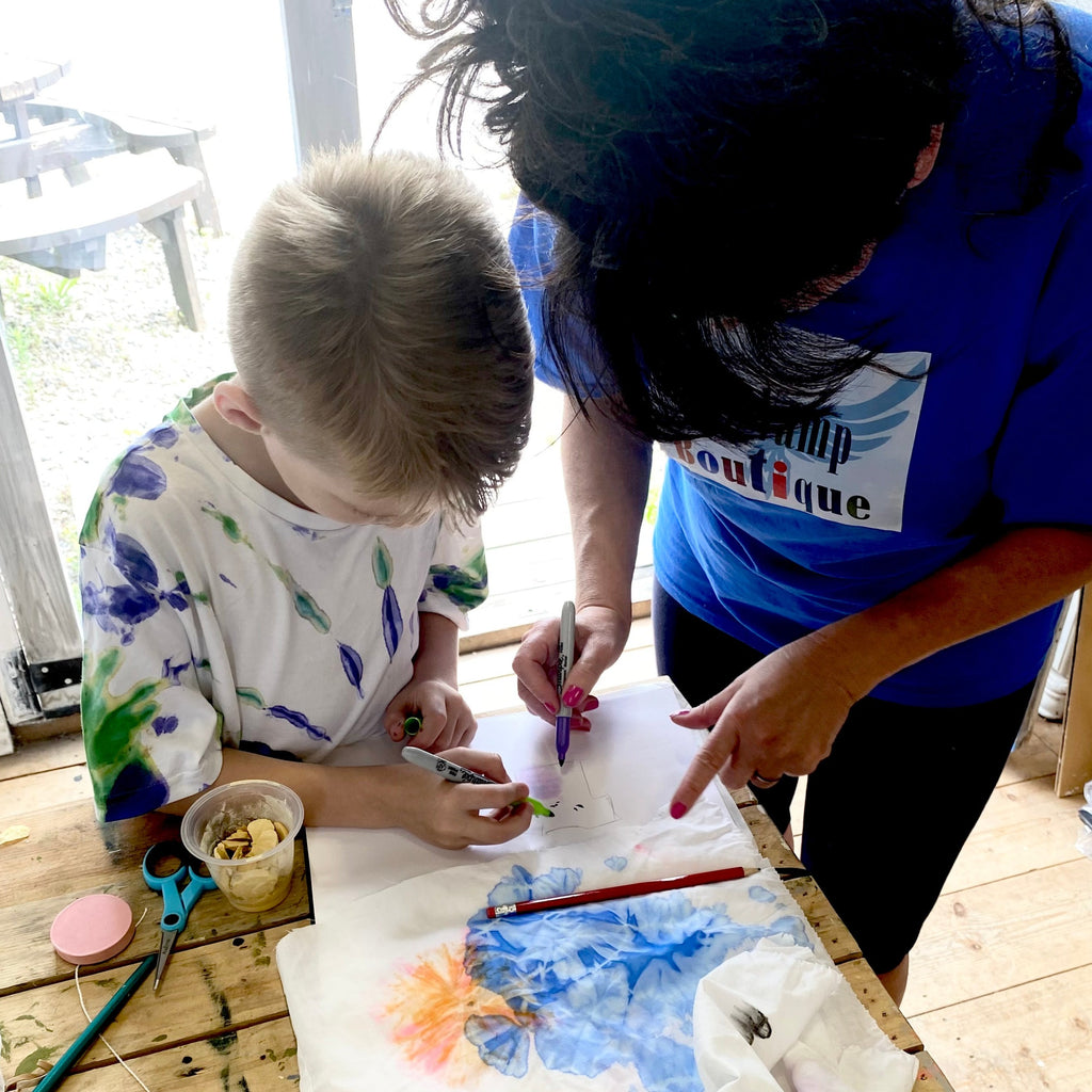 Creative Tie Dye Effect Upcycling